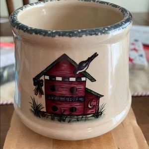 **New** Home and Garden Party Birdhouse Mini Candle Topper Shade great gift idea